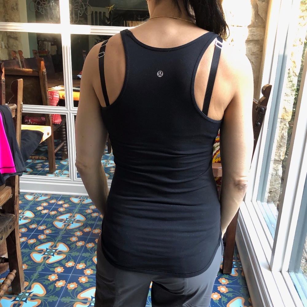 Lululemon Modern Racerback Tank in Black